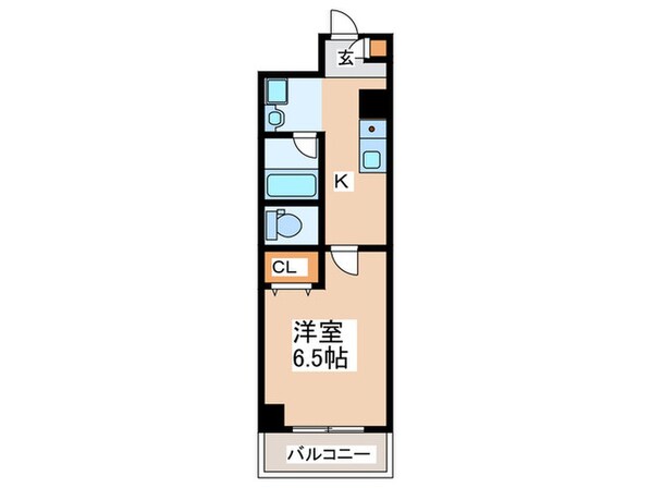 ｗｉｌｌ　Ｄｏ難波ｗⅡの物件間取画像